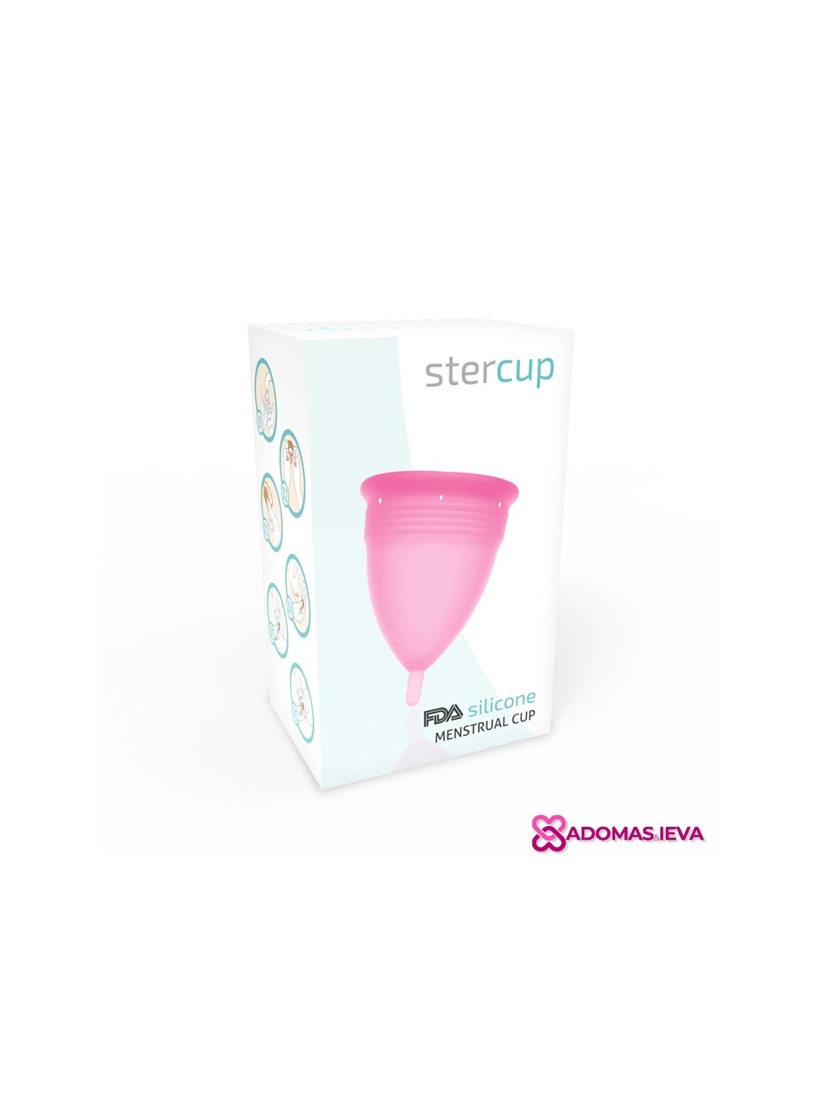 STERCUP MENSTRUAL CUP SIZE L PINK