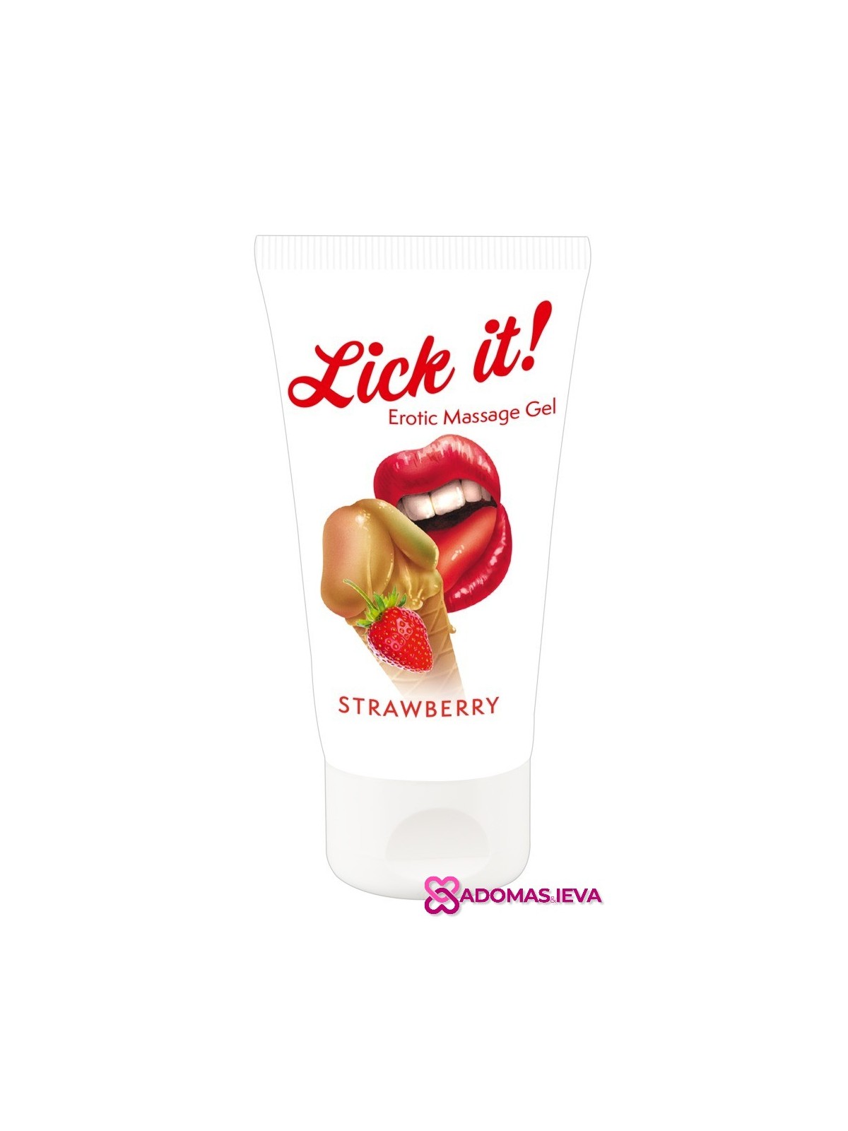 Massage Gel Strawberry 50ml