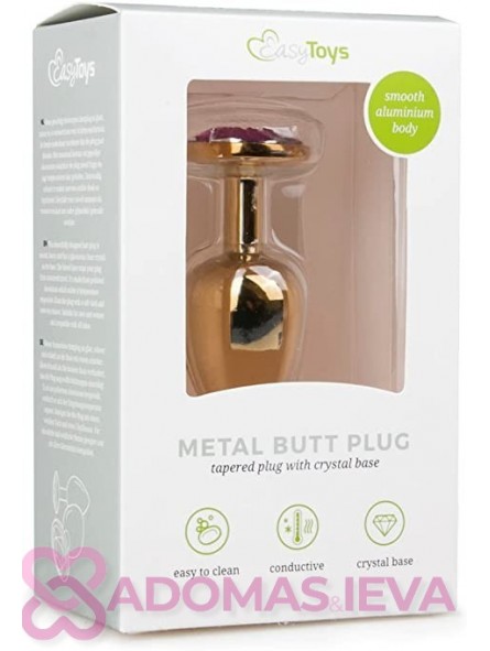 Gold Metal Plug - Small